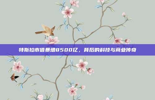 特斯拉市值暴增8500亿，背后的科技与商业传奇