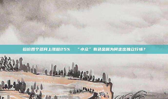 铅价四个多月上涨超25%  “小众”有色金属为何走出独立行情？