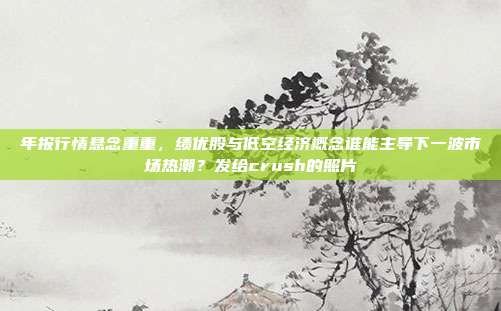 年报行情悬念重重，绩优股与低空经济概念谁能主导下一波市场热潮？发给crush的照片